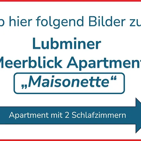 Apartment Lubminer Meerblick *